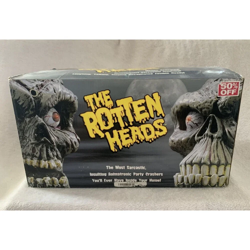 THE ROTTEN HEADS 2 MOTION ACTIVATED ROTTEN HEADS ZOMBIE HALLOWEEN‎ Read